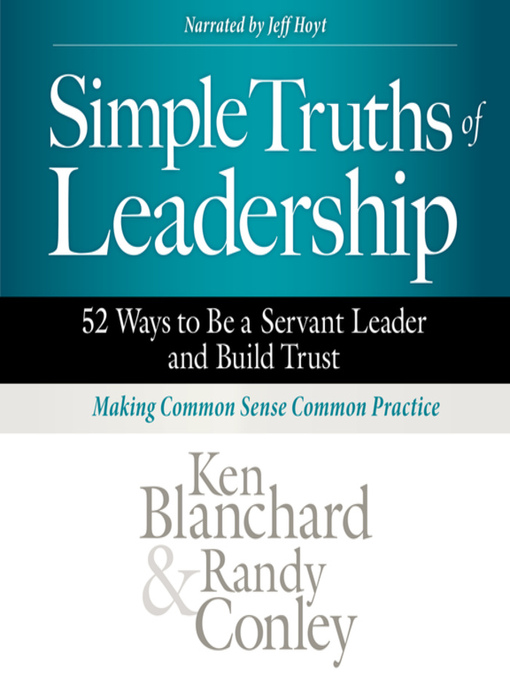 Title details for Simple Truths of Leadership by Ken Blanchard - Wait list